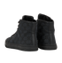 Gucci GG High Top Trainers, &pound;150, Shoes, Black, Coated Canvas, Back view