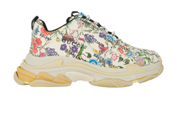 Gucci x Balenciaga Triple S, Mens, Leather, White, UK12, 3*