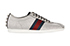 Gucci Glitter Web Sneakers, front view