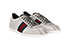 Gucci Glitter Web Sneakers, side view