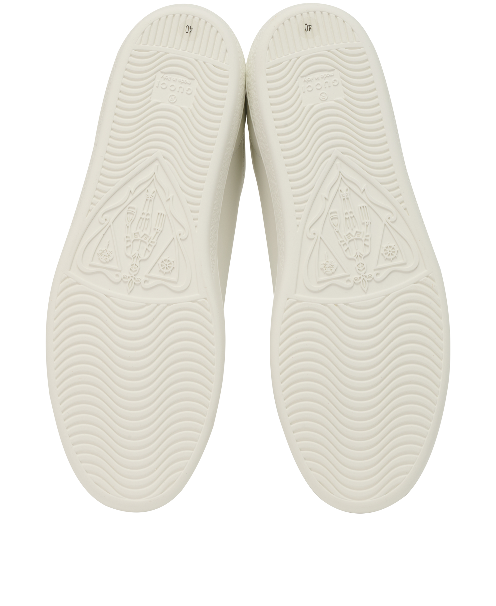 Gucci Ace Trainers, &pound;250, Shoes, Grey/White, Leather, Top view