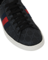 Gucci GG Ace Trainers, &pound;310, Shoes, Black/Red/White, Canvas, Other view