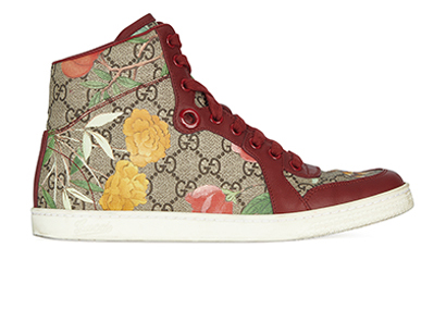 Gucci Tian Supreme Printed Trainers, front view