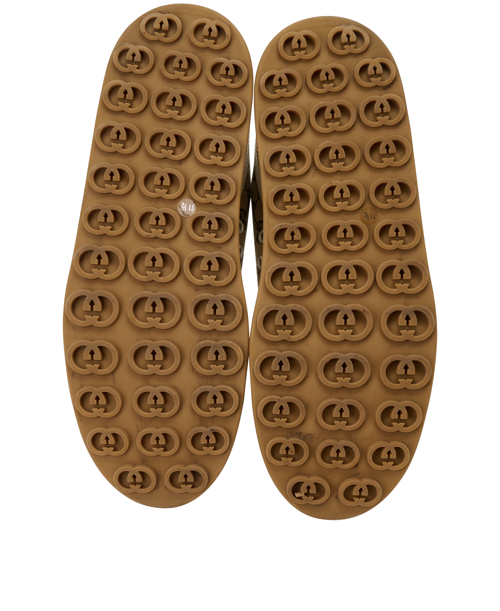 Gucci Tennis 1977 Trainers, &pound;290, Shoes, Beige, Canvas, Top view