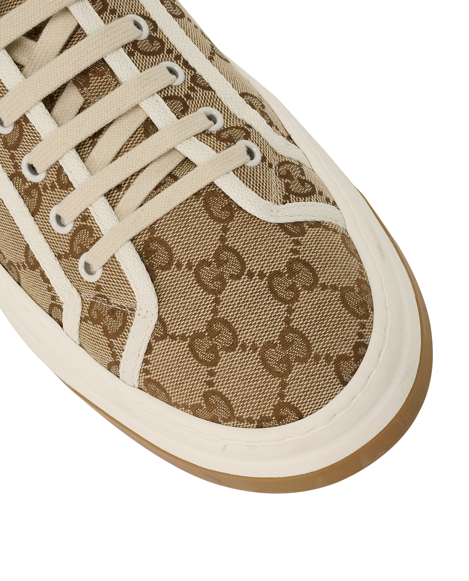 Gucci Tennis 1977 Trainers, &pound;290, Shoes, Beige, Canvas, Other view