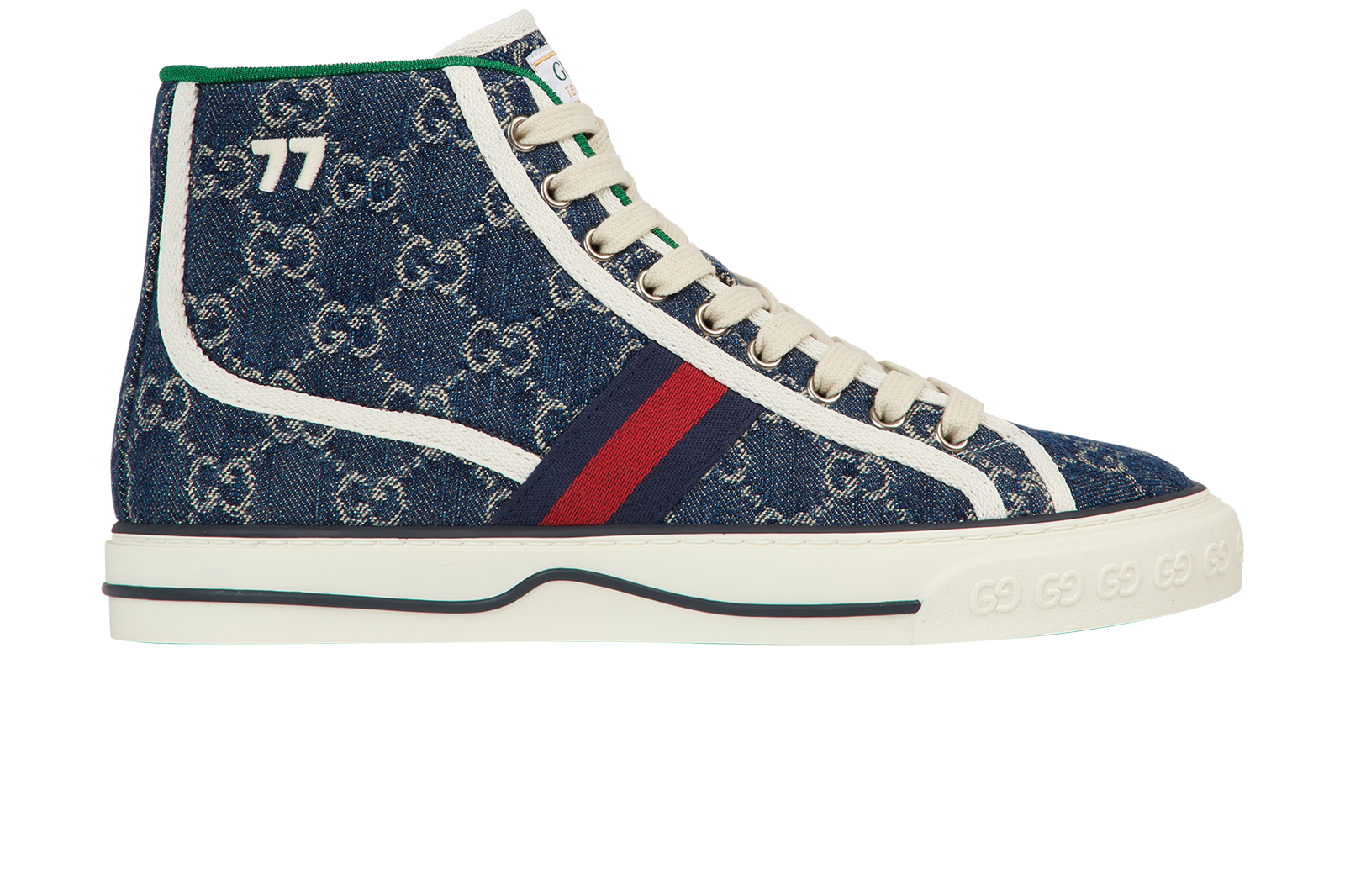 Mens gucci trainers high top best sale