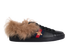 Gucci Ace Fur Trainers, front view
