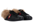 Gucci Ace Fur Trainers, side view