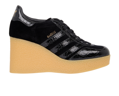 Gucci x Adidas Gazelle Wedges, front view