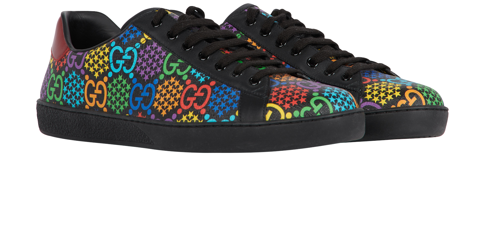 Gucci Psychedelic GG Ace Trainers, &pound;395, Side view