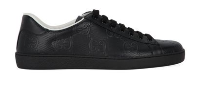 Gucci Ace Embossed Sneakers, front view