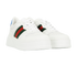 Gucci Chunky B Trainers, &pound;280, Shoes, White, Leather, Side view
