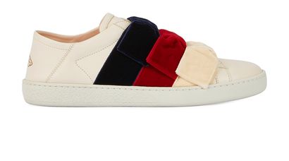 Gucci Ace Bow Sneakers, front view