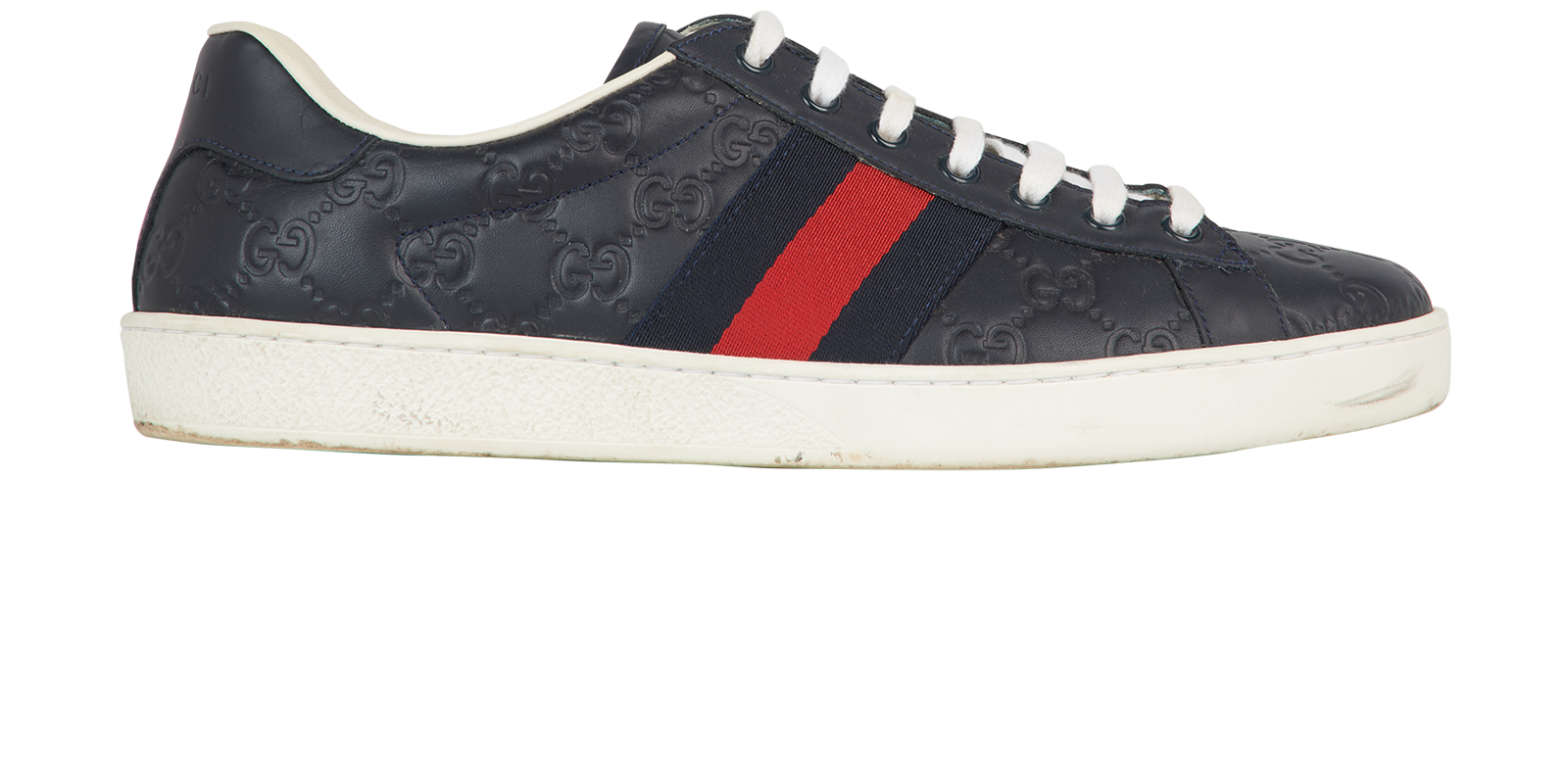 Gucci Ace Embossed GG Trainers, Trainers - Designer Exchange | Buy