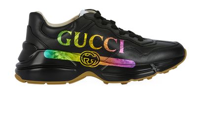 Gucci Rhyton Low Top Trainers, front view
