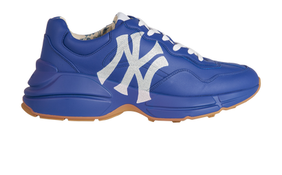 Gucci X NY Yankees Rhyton Trainers, front view