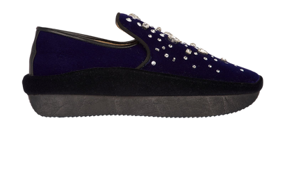 Guiseppe Zanotti Slip On Embellished Sneakers, front view