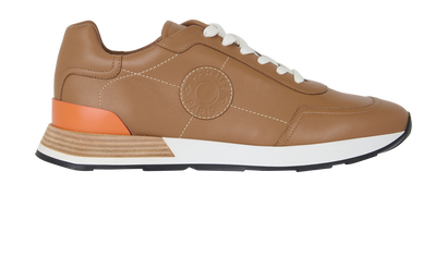 Hermes Drive Sneakers Leather, front view
