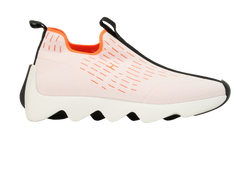 Hermes Eclair Trainers, Synthetic, White/Orange, UK 5.5, DB/B, 2*