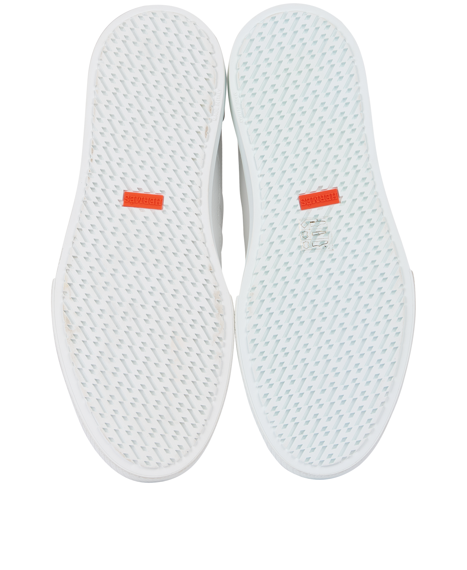 Hermes Deep Sneakers, &pound;495, Shoes, White, Leather, Top view