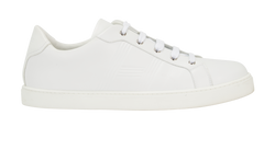 Hermes Avantage Trainers, Mens, Leather, White, UK 10, DB, 1*