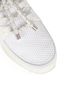 Jimmy Choo Trainers, &pound;180, Shoes, White, Fabric/Leather, Other view