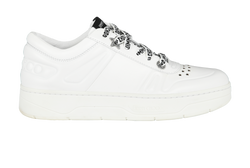 Jimmy Choo Hawaii Trainers, Leather, White, UK4, B/DB, 3*