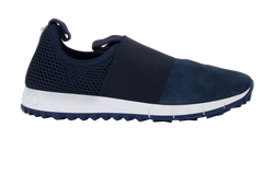 Jimmy Choo Oakland Trainers, Suede/Mesh, Navy, UK3.5, B/DB, 3*