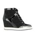 Jimmy Choo Preston Wedge Trainers, front view