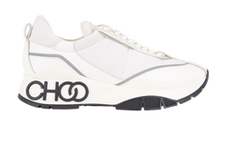 Jimmy Choo Raine Trainers, Neoprene, White, UK4.5, DB, 3*