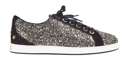 Jimmy Choo Star Glitter Trainers, front view