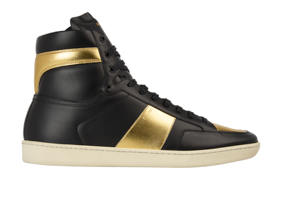 Saint Laurent SL/10 High Top Trainers, front view