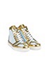 Christian Louboutin Louis Patent Leather High top  trainers, side view