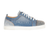 Christian Louboutin Louis Junior Spikes Denim, front view