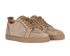 Christian Louboutin Rantulow Orlato Trainers, &pound;350, Shoes, Beige, Suede, Side view