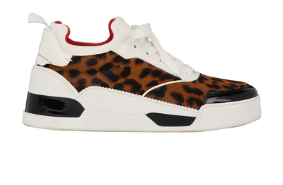 Christian Louboutin Aurelien Patchwork Trainers, front view