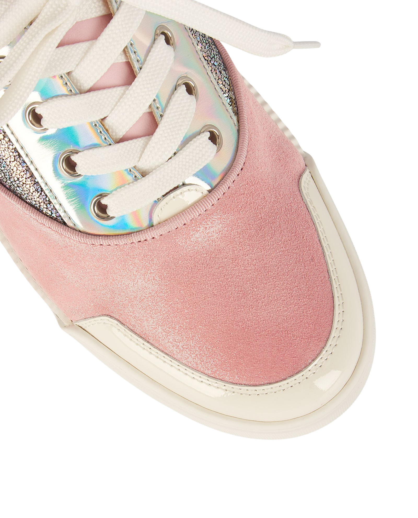 Christian Louboutin Aurelien Pink Lame Trainers Trainers Designer Exchange Buy Sell Exchange