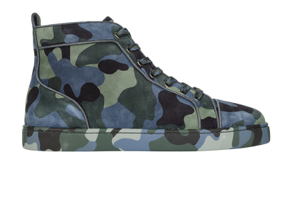 Christian Louboutin Orlato Camo Trainers, front view