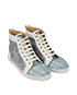 Christian Louboutin Embellished Trainers, side view