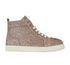 Christian Louboutin Donna Glitter High Top Trainers, front view