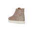 Christian Louboutin Donna Glitter High Top Trainers, back view