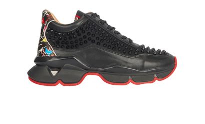 Christian Louboutin Spike Trainers, front view
