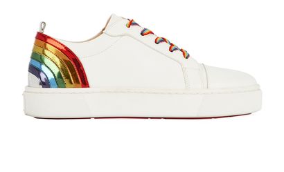 Christian Louboutin Arkenspeed Rainbow Trainers, front view