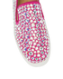 Christian Louboutin Crystal Spike Trainers, &pound;295, Shoes, Pink, Fabric, Other view