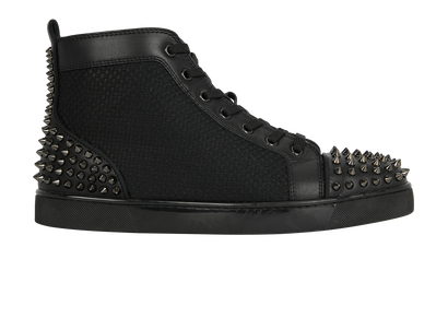 Christian Louboutin High Top Lou Spikes, front view