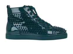 Christian Louboutin High Top, Patent, Green, UK6.5, 2*