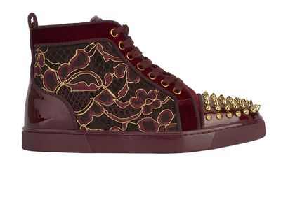 Christian Louboutin High Top Trainers, front view