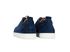 Christian Louboutin Louis Junior Spikes Sneaker, £350, Shoes, Blue, Suede, Back view