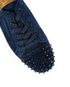 Christian Louboutin Louis Junior Spikes Sneaker, £350, Shoes, Blue, Suede, Other view