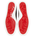 Christian Louboutin Rantulow Sneakers, &pound;425, Shoes, Grey, Leather, Top view